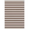 vidaXL Seepraverho ruskea 160x200 cm kangas leveys 155,9 cm polyesteri