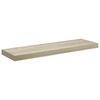 vidaXL Kelluvat sein&auml;hyllyt 2 kpl tammi 80x23,5x3,8 cm MDF