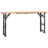 vidaXL Kokoontaitettava olutp&ouml;yt&auml; 170x50x75/105 cm t&auml;ysi kuusi