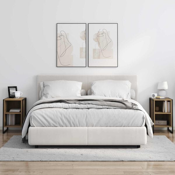 vidaXL Y&ouml;p&ouml;yt&auml; Taidekoivu 39.5 x 30 x 50 cm Tekninen puu