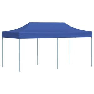 vidaXL Kokoontaitettava juhlateltta pop-up 3x6 m sininen