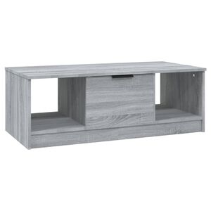 vidaXL Sohvap&ouml;yt&auml; harmaa Sonoma 102x50x36 cm tekninen puu