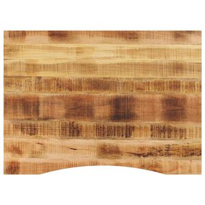 vidaXL P&ouml;yt&auml;levy kaarella 110x80x2,5 cm t&auml;ysi karkea mangopuu