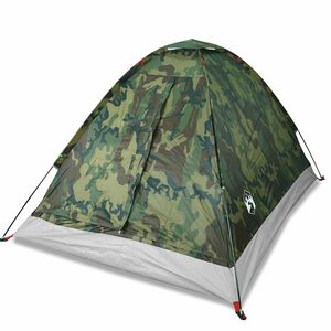 vidaXL Camping Teltta Dome 4-hengen naamiointi vedenpit&auml;v&auml;