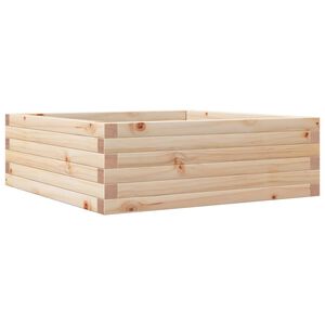 vidaXL Kukkalaatikko 70x70x23 cm t&auml;ysi m&auml;nty