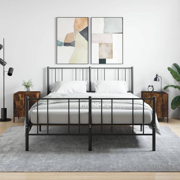 vidaXL Y&ouml;p&ouml;yd&auml;t 2 kpl savutammi 40x40x50 cm tekninen puu