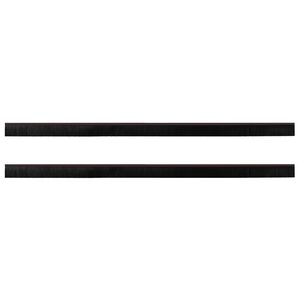 vidaXL Itsekiinnittyv&auml;t oven harjatiivisteet 2 pcs Ruskea 100 cm