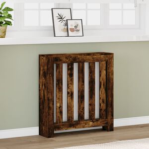 vidaXL L&auml;mp&ouml;patterin suoja savutammi 78x20x82 cm tekninen puu