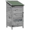 vidaXL Puutarhasuoja Harmaa 59 x 56 x 113,5 cm S&auml;teisen kuusipuu