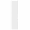 vidaXL Kaappi valkoinen 45x42,5x185 cm tekninen puu