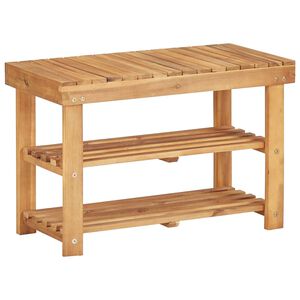vidaXL Kenk&auml;teline 70x32x46 cm t&auml;ysi akaasiapuu