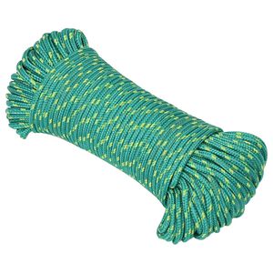 vidaXL Monik&auml;ytt&ouml;inen k&ouml;ysi 3 mm 100 m Vihre&auml; PP