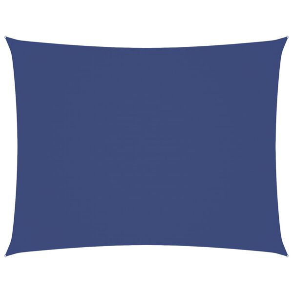 vidaXL Aurinkopurje Oxford-kangas suorakaide 6x7 m sininen