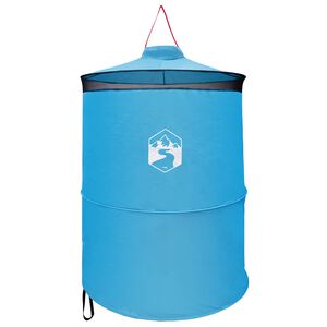 vidaXL Pop-up wc-teltta ripustettavalla narulla 97 x 126 cm Sininen