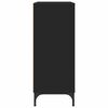 vidaXL Sivup&ouml;yt&auml; laatikon kanssa Musta 79,5 x 33 x 82 cm Tekninen puu