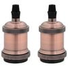 vidaXL Lampuntelineet 2 kpl Red Bronze E27