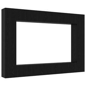 vidaXL TV-tasosetti 8 pcs Musta tammi. 100 x 30 x 30 cm Tekninen puu