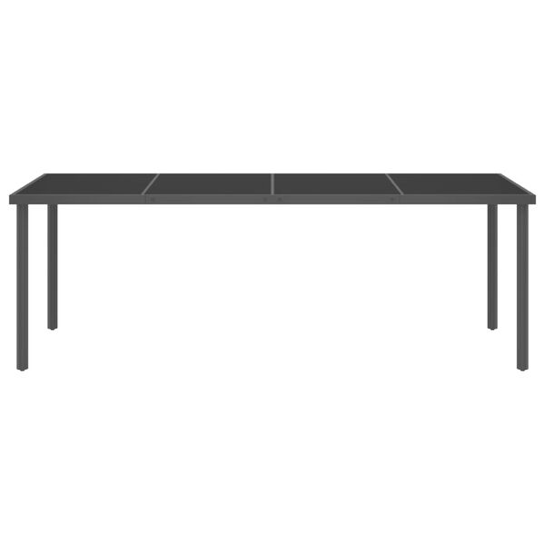 vidaXL 9-osainen Ulkoruokailuryhm&auml; ter&auml;s