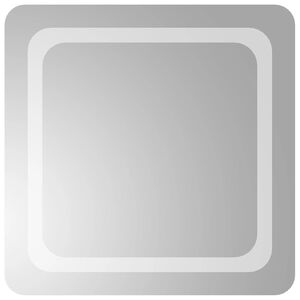 vidaXL Kylpyhuoneen LED-peili 50x50 cm