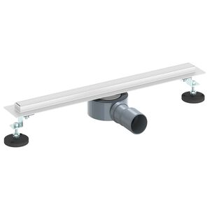 vidaXL 360&deg; Suihkukaivo ohuella mallilla Hopea 50 cm