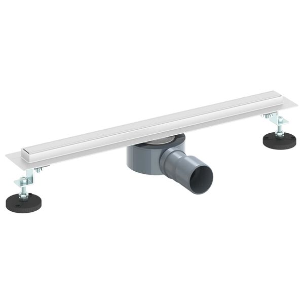 vidaXL 360&deg; Suihkukaivo ohuella mallilla Hopea 50 cm