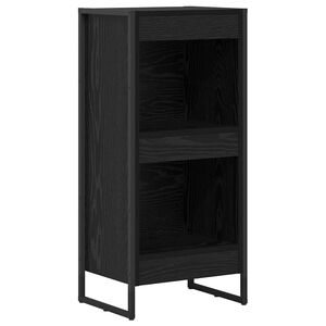 vidaXL Kirjahylly 40 x 30 x 86,5 cm Tekninen puu Musta tammi.