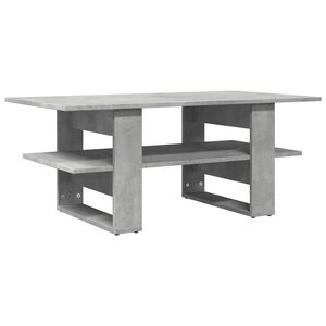 vidaXL Sohvap&ouml;yt&auml; betoninharmaa 102x55x42 cm tekninen puu
