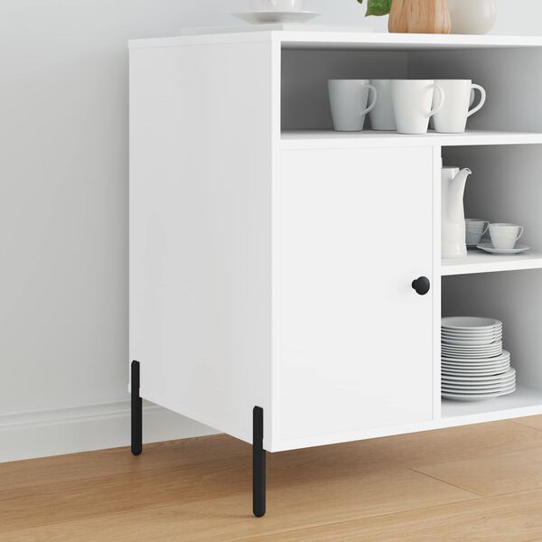 vidaXL Huonekalujalat 12 pcs Musta 66 x 36 x 160 mm Rauta