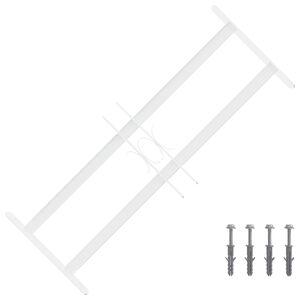 vidaXL Ik windowin turva-aita kahdella poikkitangolla 43-74 cm
