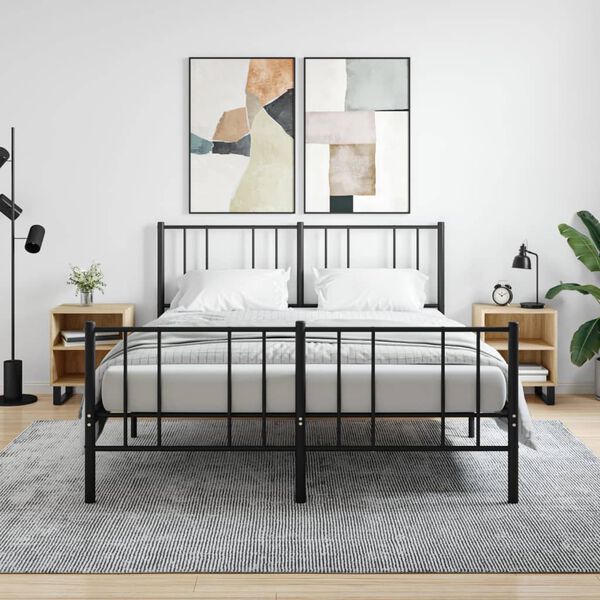 vidaXL Y&ouml;p&ouml;yd&auml;t 2 kpl Sonoma-tammi 40x30x50 cm tekninen puu