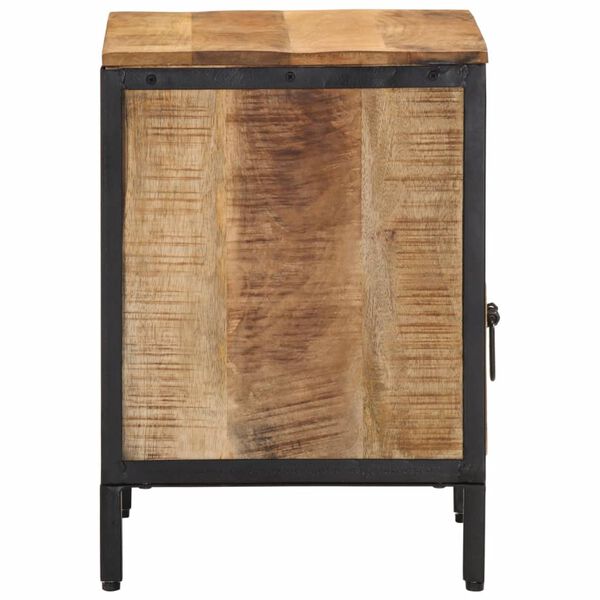 vidaXL Yöpöytä 40x35x50 cm täysi mangopuu