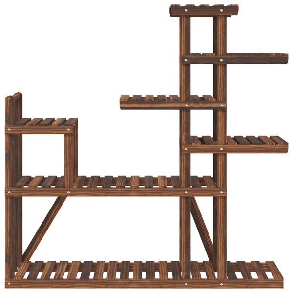 vidaXL Kukkateline 110x25x111 cm t&auml;ysi kuusi