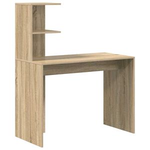 vidaXL P&ouml;yt&auml; Sonoman tammi 102 x 50 x 124 cm Tekninen puu