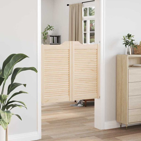 vidaXL K&auml;&auml;nt&ouml;ovet S&auml;leikk&ouml; Design 2-pari 90x100 cm massiivipuu m&auml;nty