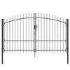 vidaXL Kaksiosainen portti WOERDEN 299,5 x 224,5 cm Ter&auml;s Lukittava