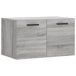 vidaXL Sein&auml;kaappi harmaa Sonoma 60x36,5x35 cm tekninen puu
