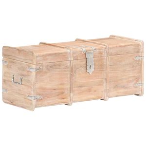 vidaXL S&auml;ilytysarkku 90x40x40 cm t&auml;ysi akaasiapuu