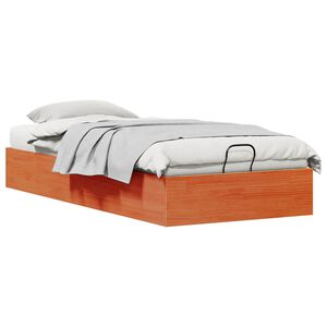 vidaXL Rahi s&auml;ngyn runko s&auml;ilytystilalla Vahanruskea 2FT6 Small Single