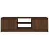 vidaXL TV-taso ruskea tammi 120x30x35,5 cm tekninen puu