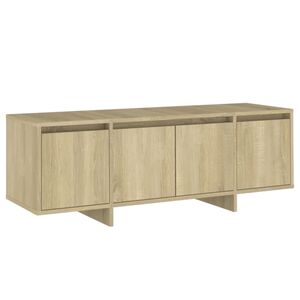 vidaXL TV-taso Sonoma-tammi 120x30x40,5 cm tekninen puu
