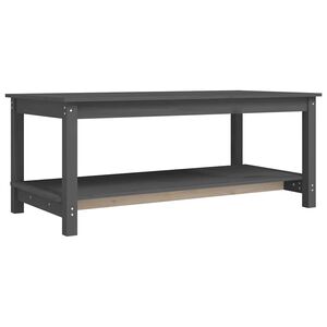 vidaXL Sohvap&ouml;yt&auml; harmaa 110x55x45 cm t&auml;ysi m&auml;nty