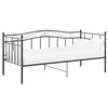 vidaXL Sohvas&auml;ngyn runko musta metalli 90x200 cm