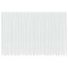 vidaXL Verkkoverho verhoilla Valkoinen 220 x 600 cm Polyesteri