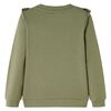 Lasten collegepaita khaki 128