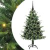 vidaXL Tekoinen Esivalmistettu Joulukuusi Pallosetill&auml; Vihre&auml; 120 cm