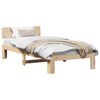 vidaXL S&auml;ngyn runko Luonnollinen 2FT6 Small Single Massiivinen m&auml;nty
