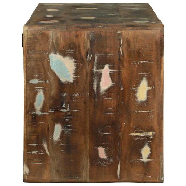 vidaXL TV-kaappi Moniv&auml;rinen 100 x 32 x 36 cm Kierr&auml;tetty T&auml;yspuu