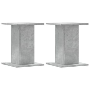 vidaXL Kasvitelineet 2 kpl betoninharmaa 30x30x40 cm tekninen puu