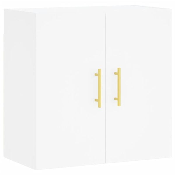 vidaXL Sein&auml;kaappi valkoinen 60x31x60 cm tekninen puu