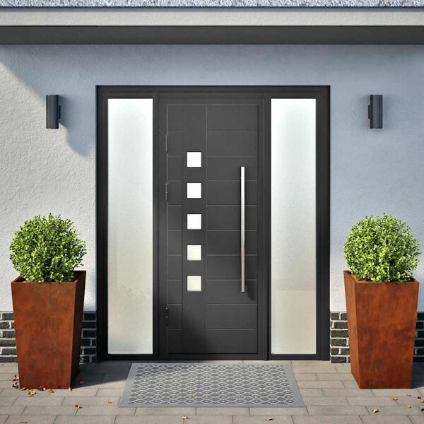 vidaXL Puutarhanistutuskoneet 2 kpl 45x45x75 cm S&auml;&auml;nkest&auml;v&auml; ter&auml;s